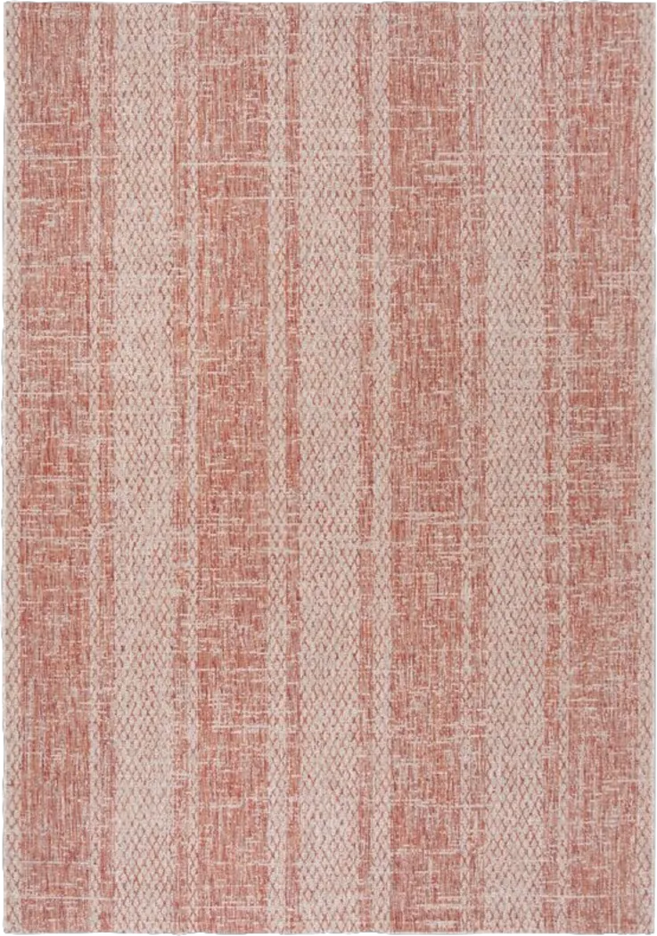 Patrice Terracotta 8' x 11' Indoor/Outdoor Rug - Thumbnail - Image 1