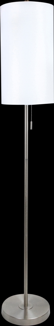 Patricia Boulevard Silver Floor Lamp - Thumbnail - Image 1