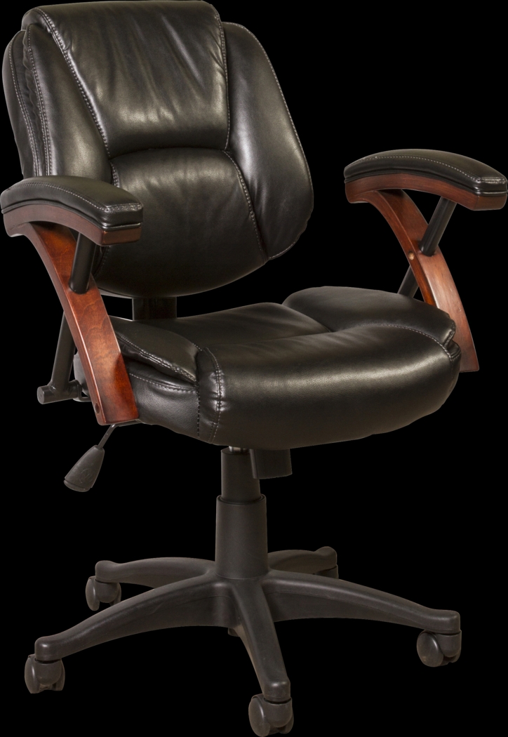 Patrick II Cherry Bookcase Desk and Chair - Thumbnail - Image 3