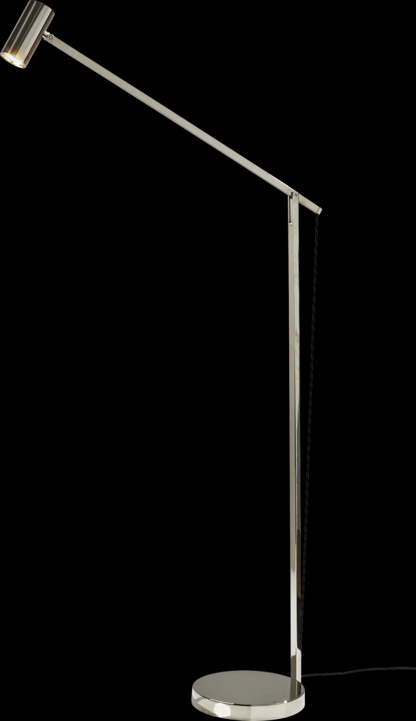 Patsy Post Nickel Floor Lamp - Thumbnail - Image 1
