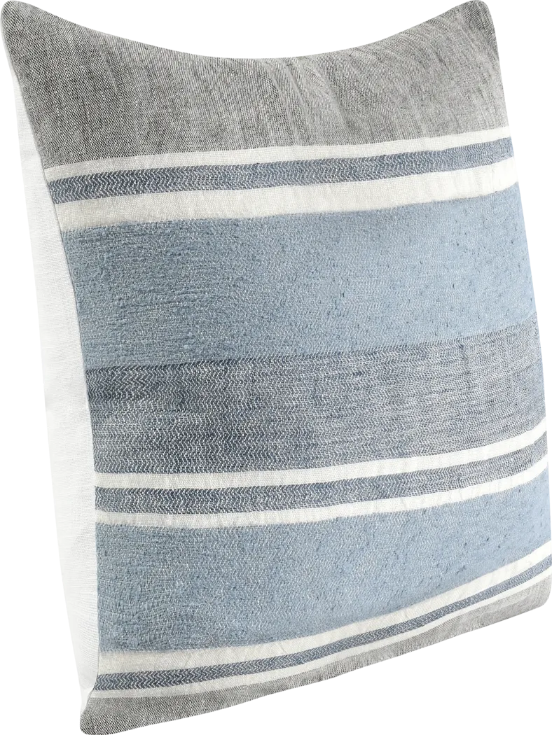 Pattison Blue Accent Pillow - Thumbnail - Image 3