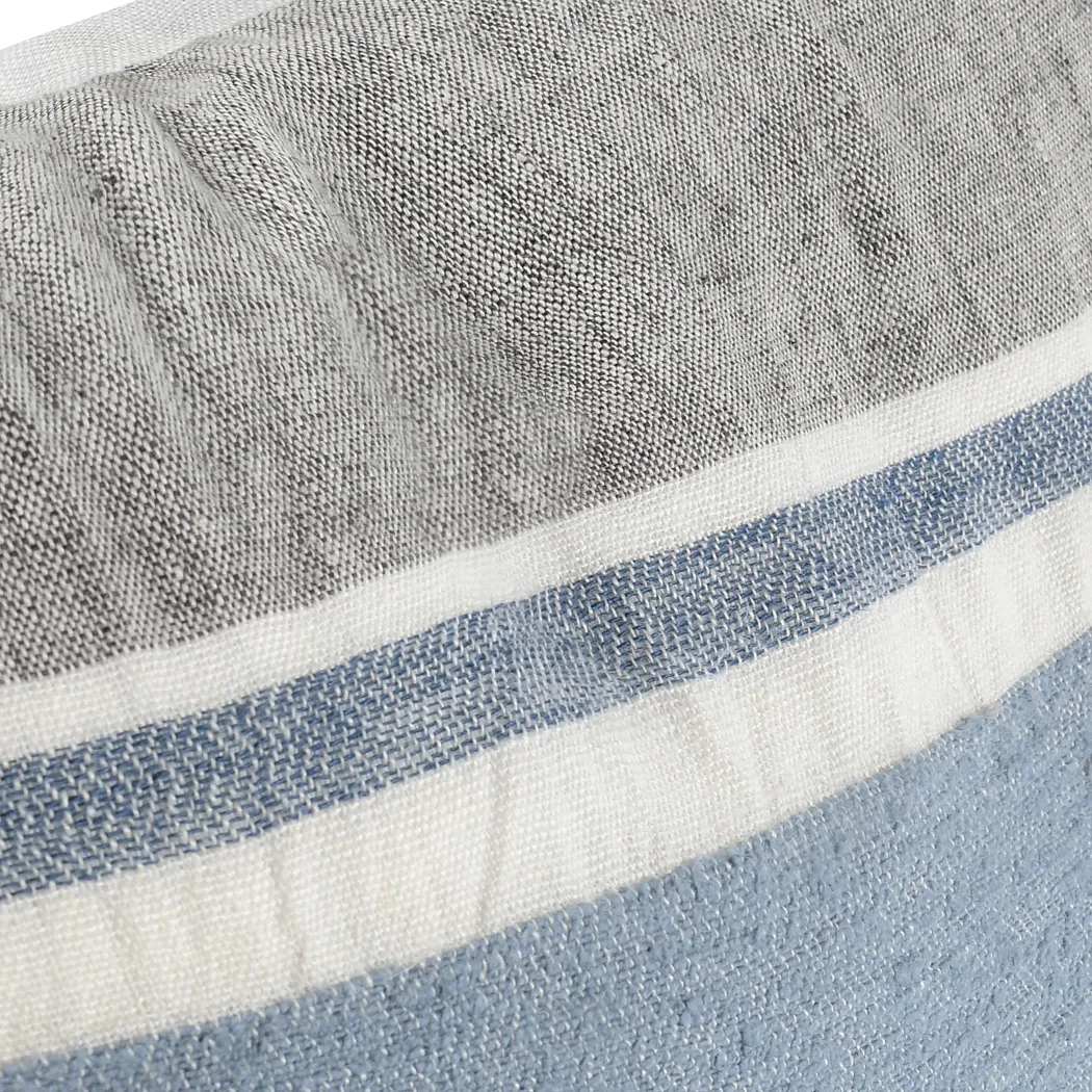 Pattison Blue Accent Pillow - Thumbnail - Image 4