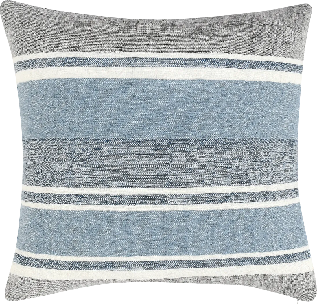 Pattison Blue Accent Pillow - Thumbnail - Image 1