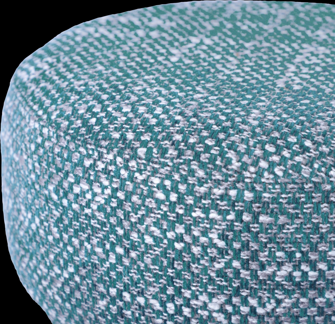 Pattyton Teal Accent Stool - Thumbnail - Image 5