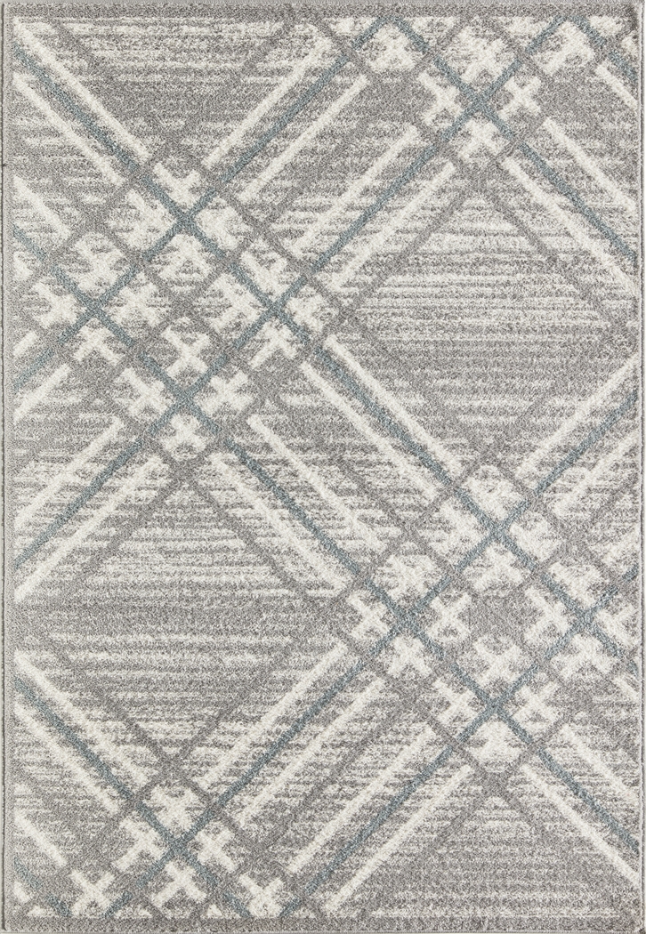 Patveer Gray 8' x 10' Rug - Thumbnail - Image 1
