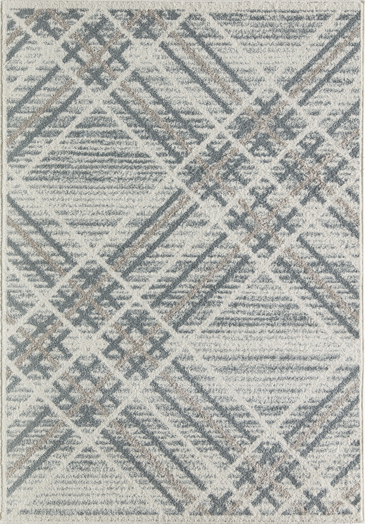 Patveer White 5' x 7' Rug - Thumbnail - Image 1