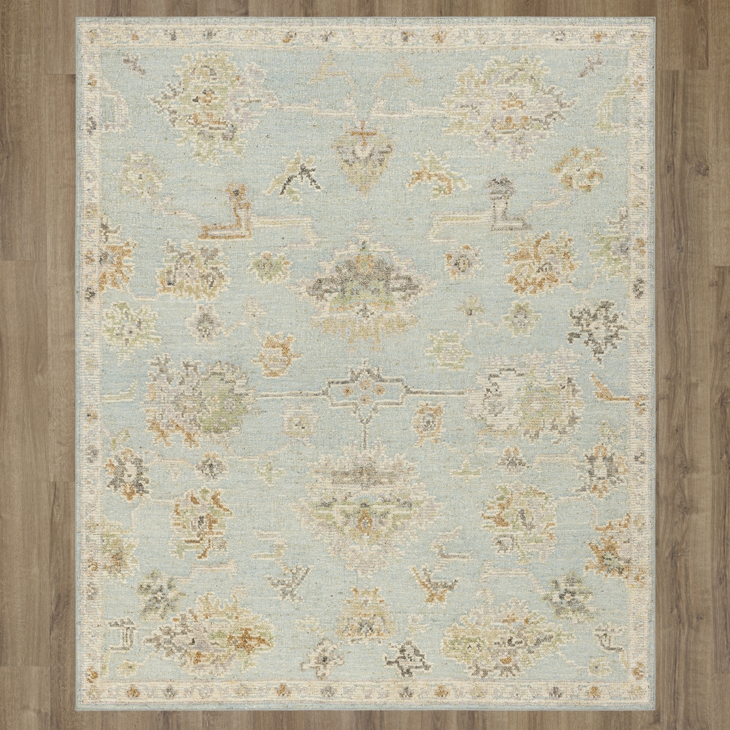 Paukett Blue 8' x 10' Rug - Thumbnail - Image 8