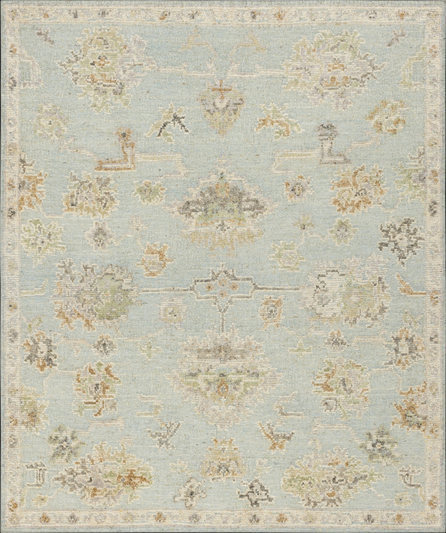 Paukett Blue 8' x 10' Rug - Thumbnail - Image 1