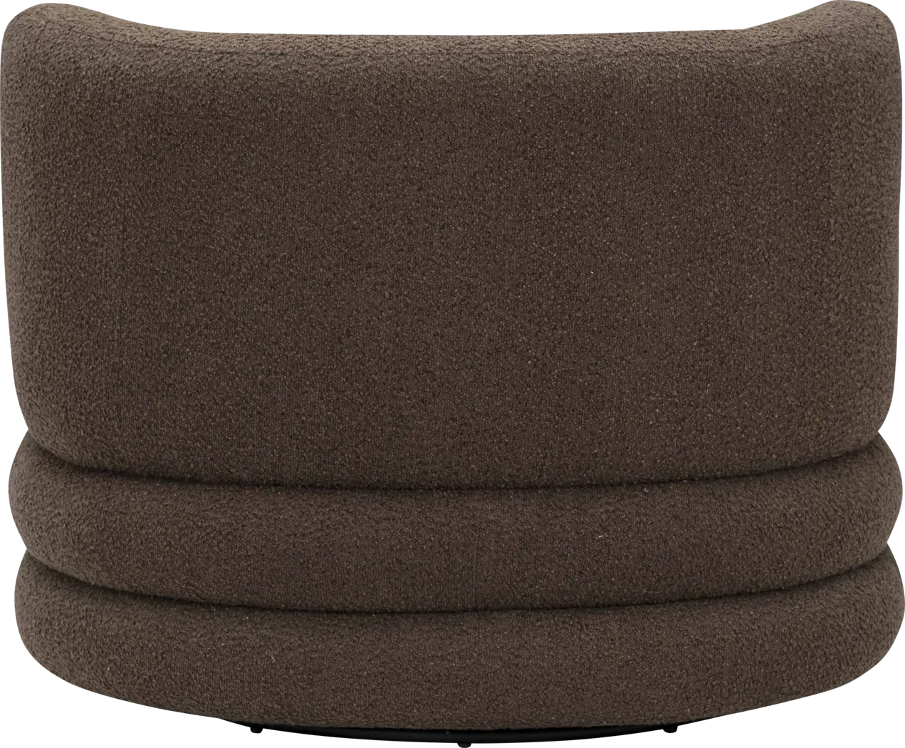 Paulo Brown Swivel Accent Chair - Thumbnail - Image 5