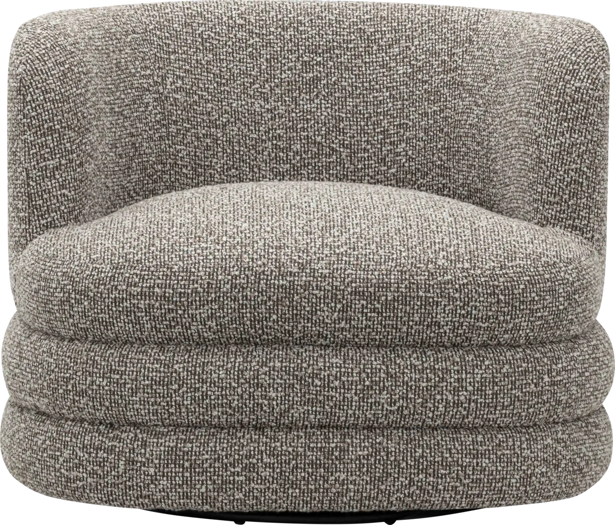 Paulo Gray Swivel Accent Chair - Thumbnail - Image 8