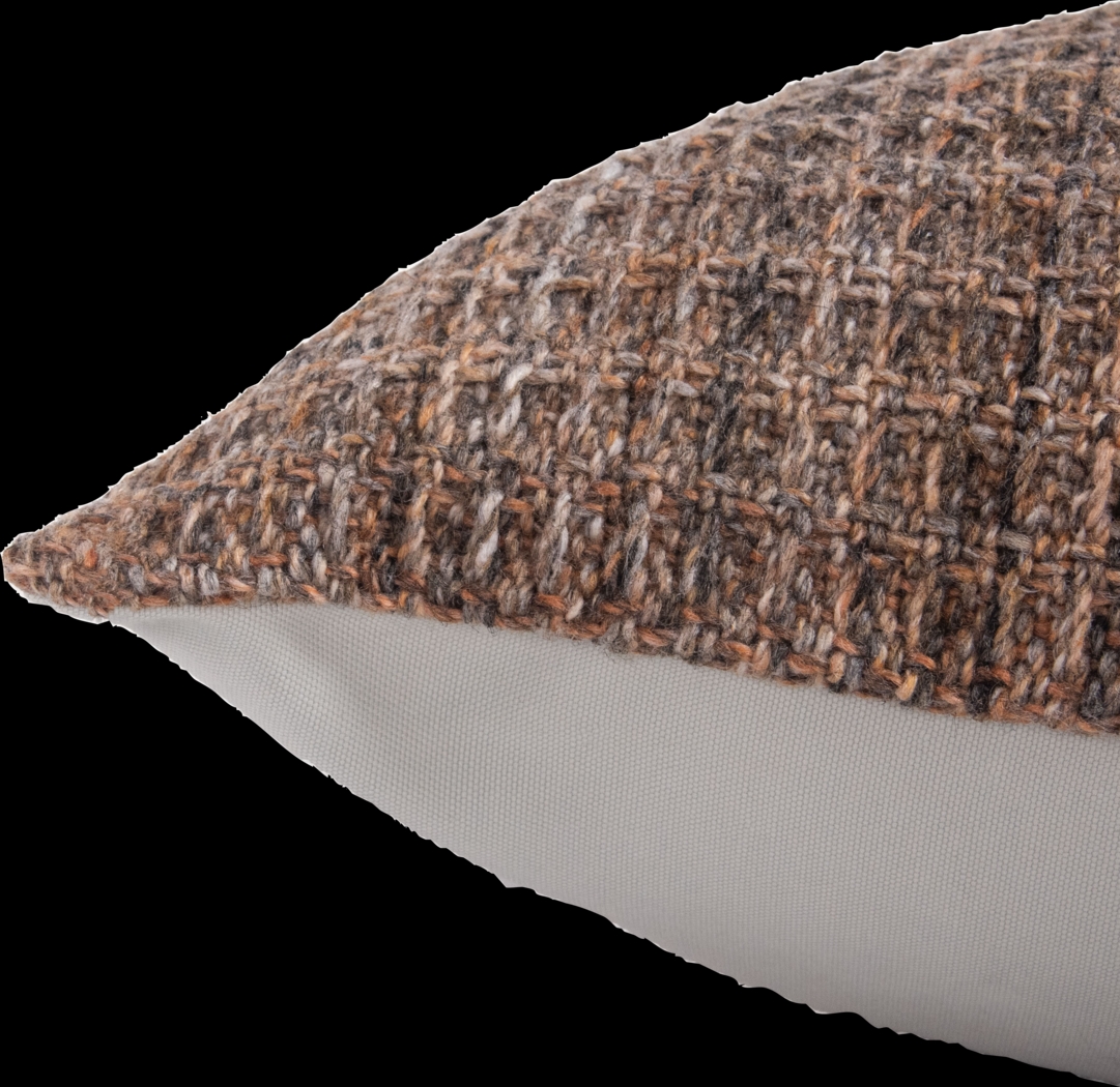 Paulur Brown Indoor/Outdoor Accent Pillow - Thumbnail - Image 3