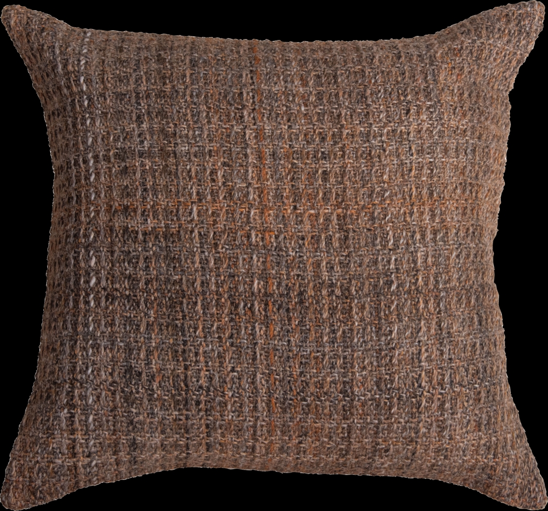 Paulur Brown Indoor/Outdoor Accent Pillow - Thumbnail - Image 1
