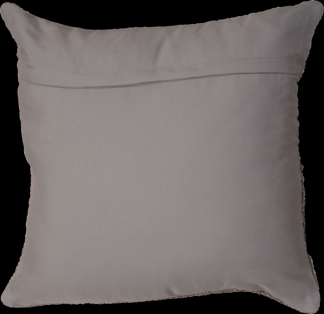 Paulur Gray Indoor/Outdoor Accent Pillow - Thumbnail - Image 7