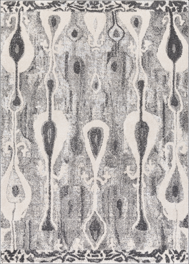 Pavly Charcoal 6' x 7'9 Rug - Thumbnail - Image 1
