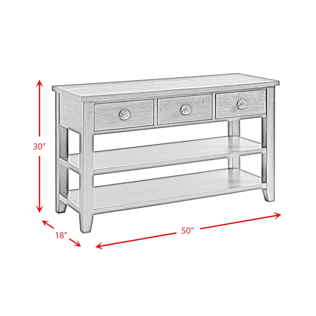 Pawbeedle Espresso Sofa Table - Thumbnail - Image 6