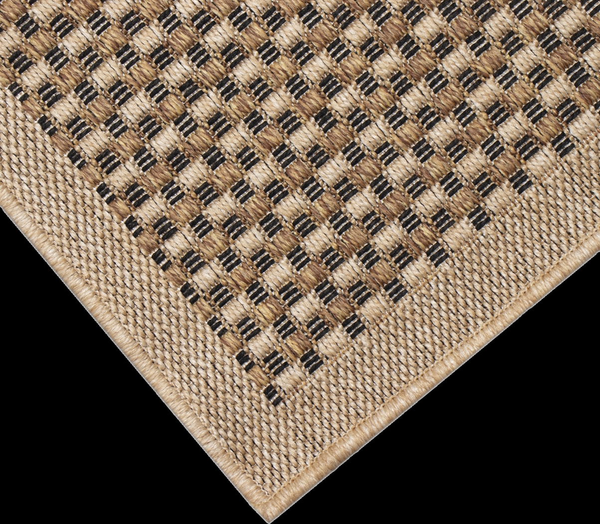 Pawley Black 6'6 x 9'4 Indoor/Outdoor Rug - Thumbnail - Image 6