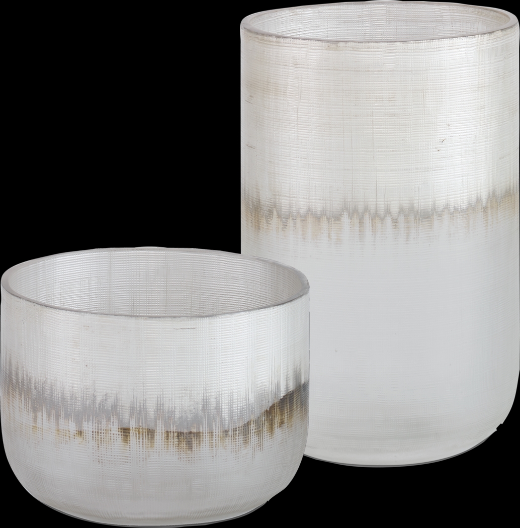 Paxyi Silver Vase, Set of 2 - Thumbnail - Image 1