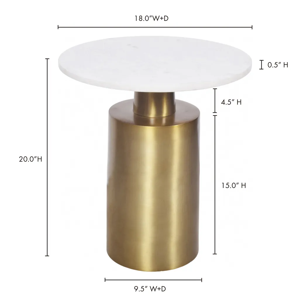 Payl Yellow Accent Table - Thumbnail - Image 2