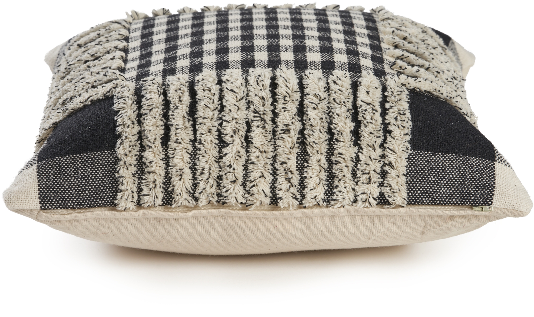 Paylina Black Throw Pillow - Thumbnail - Image 4