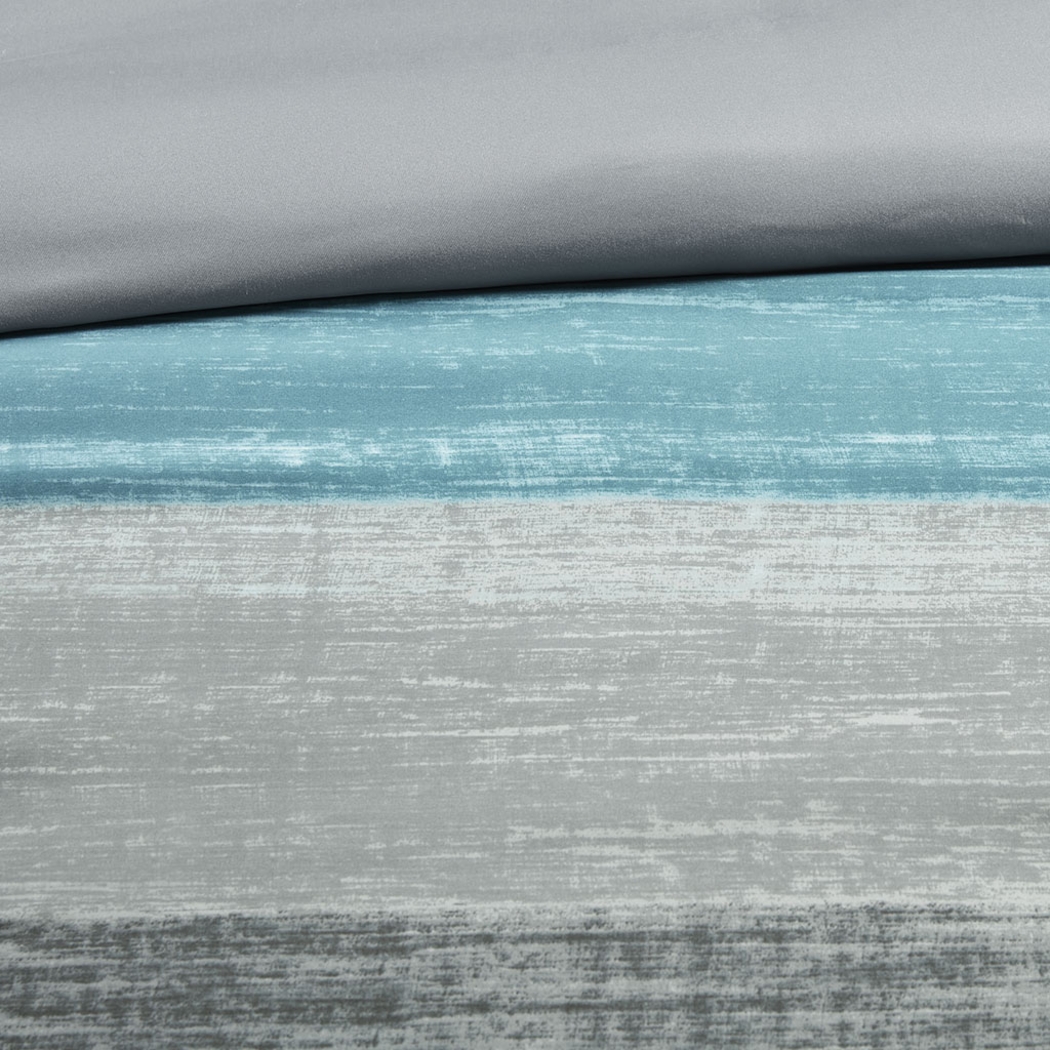 Paysee Blue 9 Pc California King Comforter Set - Thumbnail - Image 12