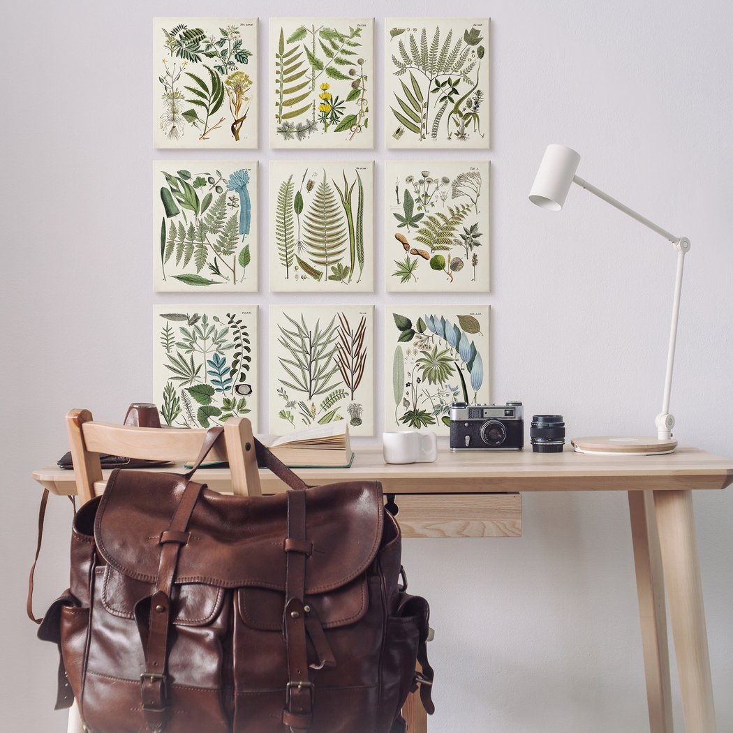 Peaceful Floral Set of 9 Artwork - Thumbnail - Image 2