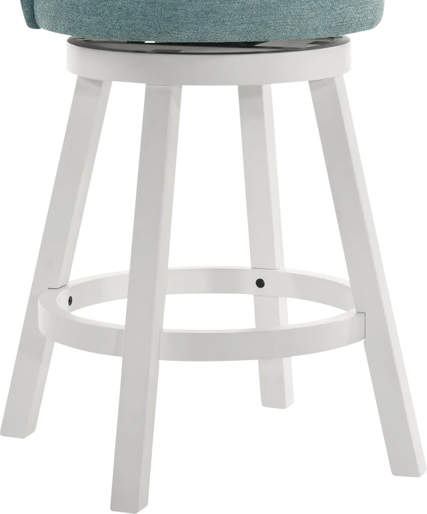 Peachworld Blue Swivel Counter Height Stool - Thumbnail - Image 5