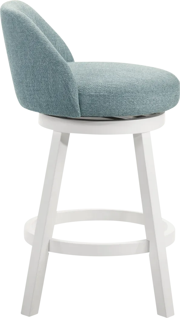 Peachworld Blue Swivel Counter Height Stool - Thumbnail - Image 7