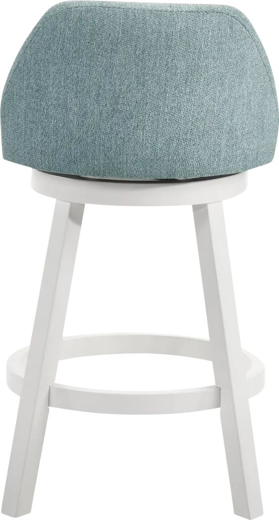 Peachworld Blue Swivel Counter Height Stool - Thumbnail - Image 8