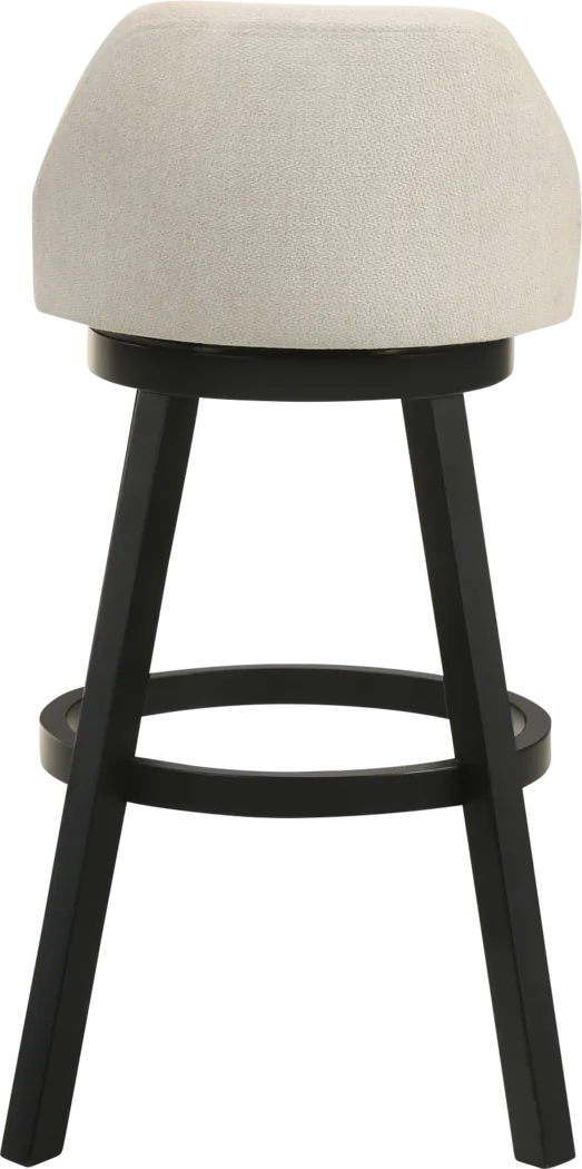 Peachworld White Swivel Barstool - Thumbnail - Image 6