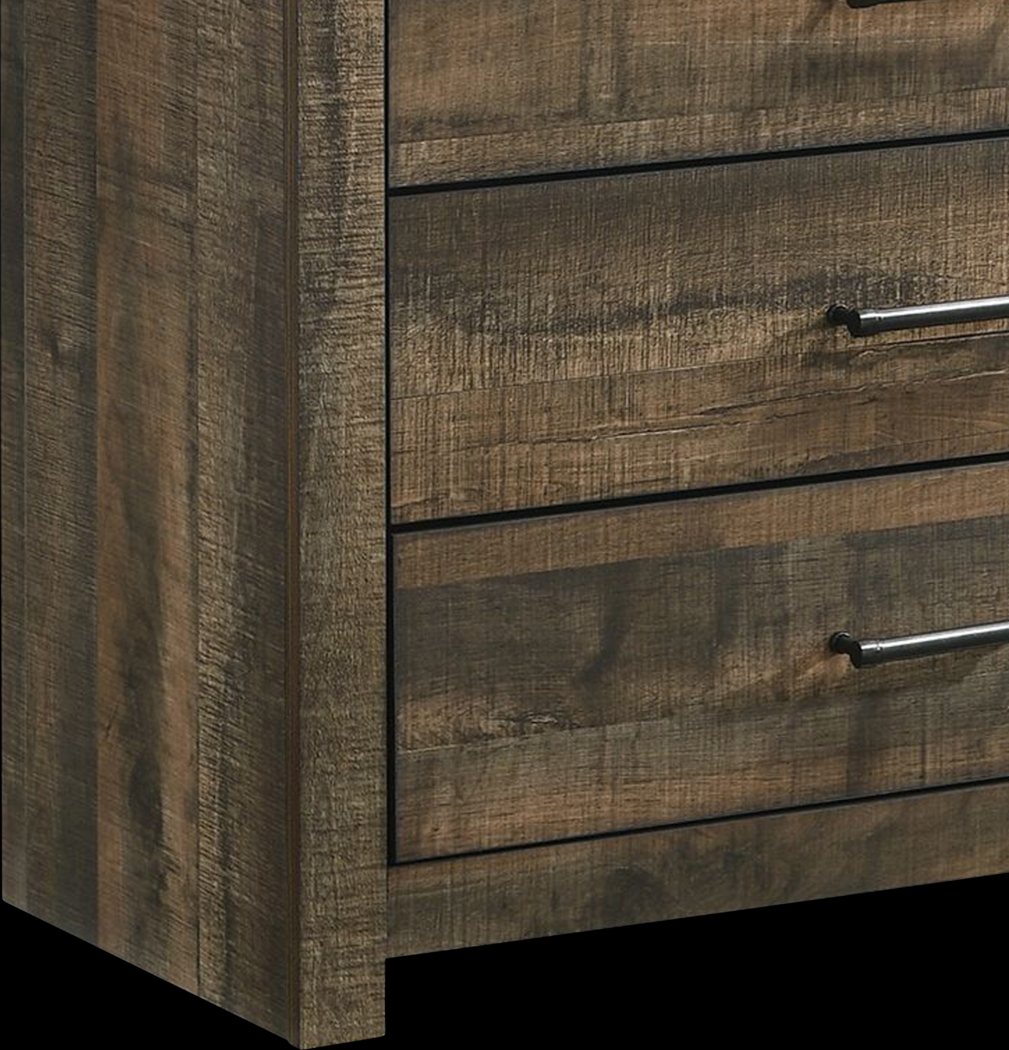 Peachyco Walnut Nightstand - Thumbnail - Image 4