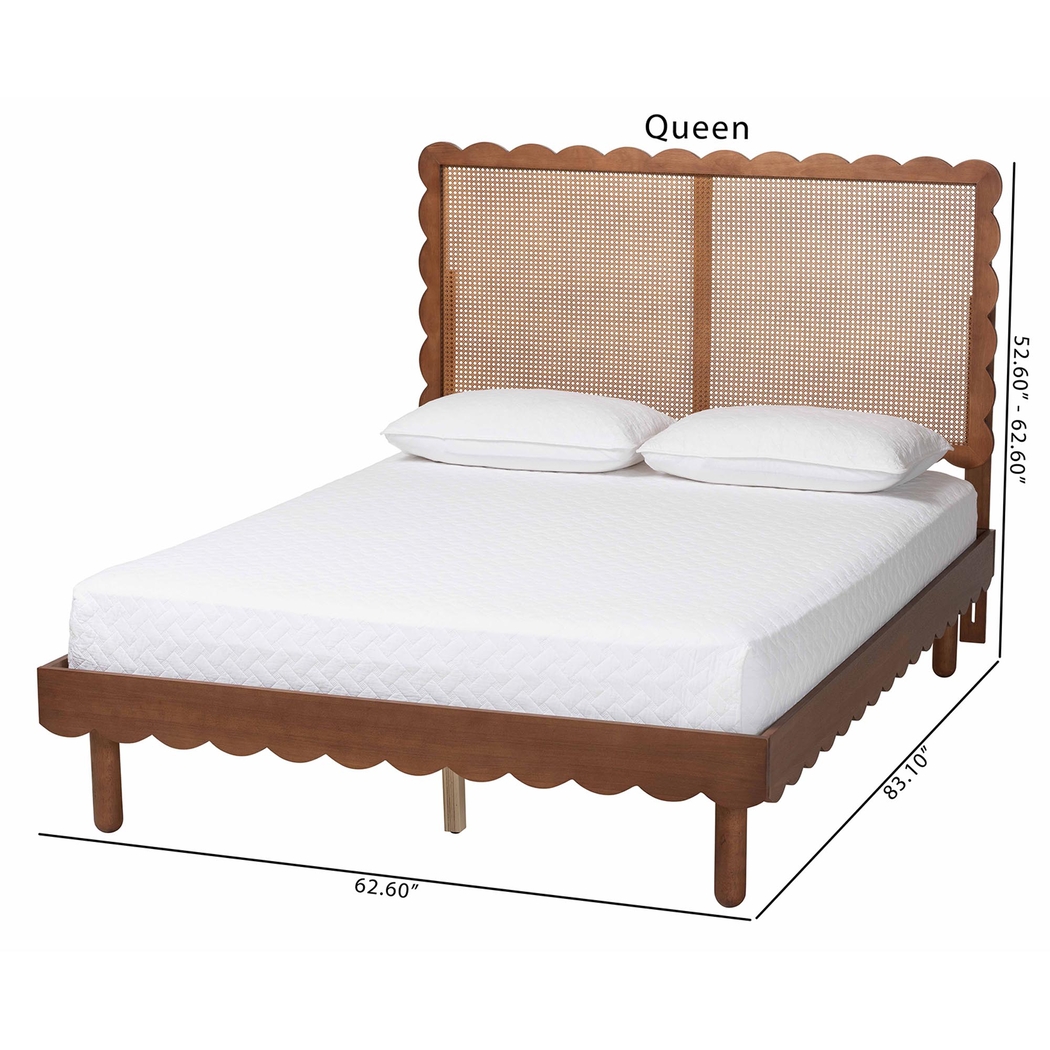 Pearlbar Brown Queen Bed - Thumbnail - Image 8