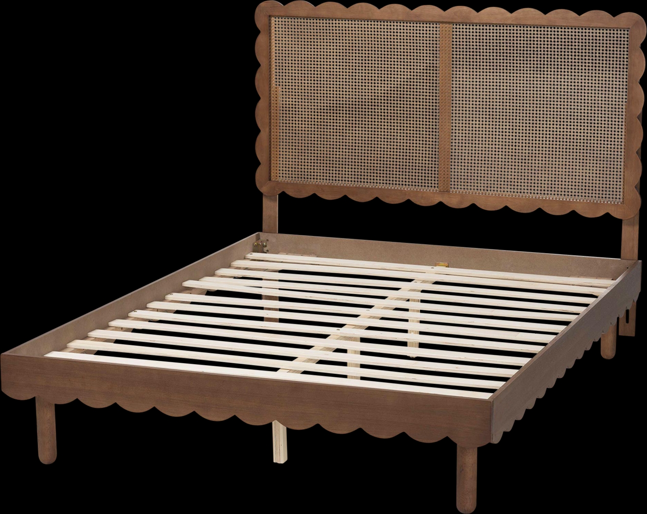 Pearlbar Brown Queen Bed - Thumbnail - Image 5
