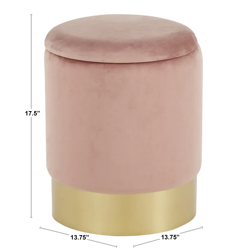 Pearlie Blue Ottoman, Set of 2 - Thumbnail - Image 9