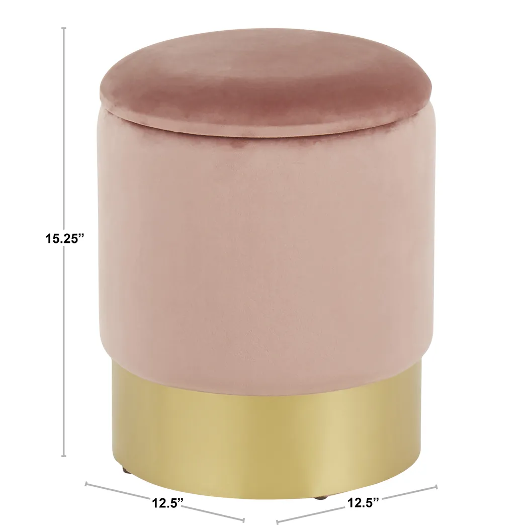 Pearlie Blue Ottoman, Set of 2 - Thumbnail - Image 10