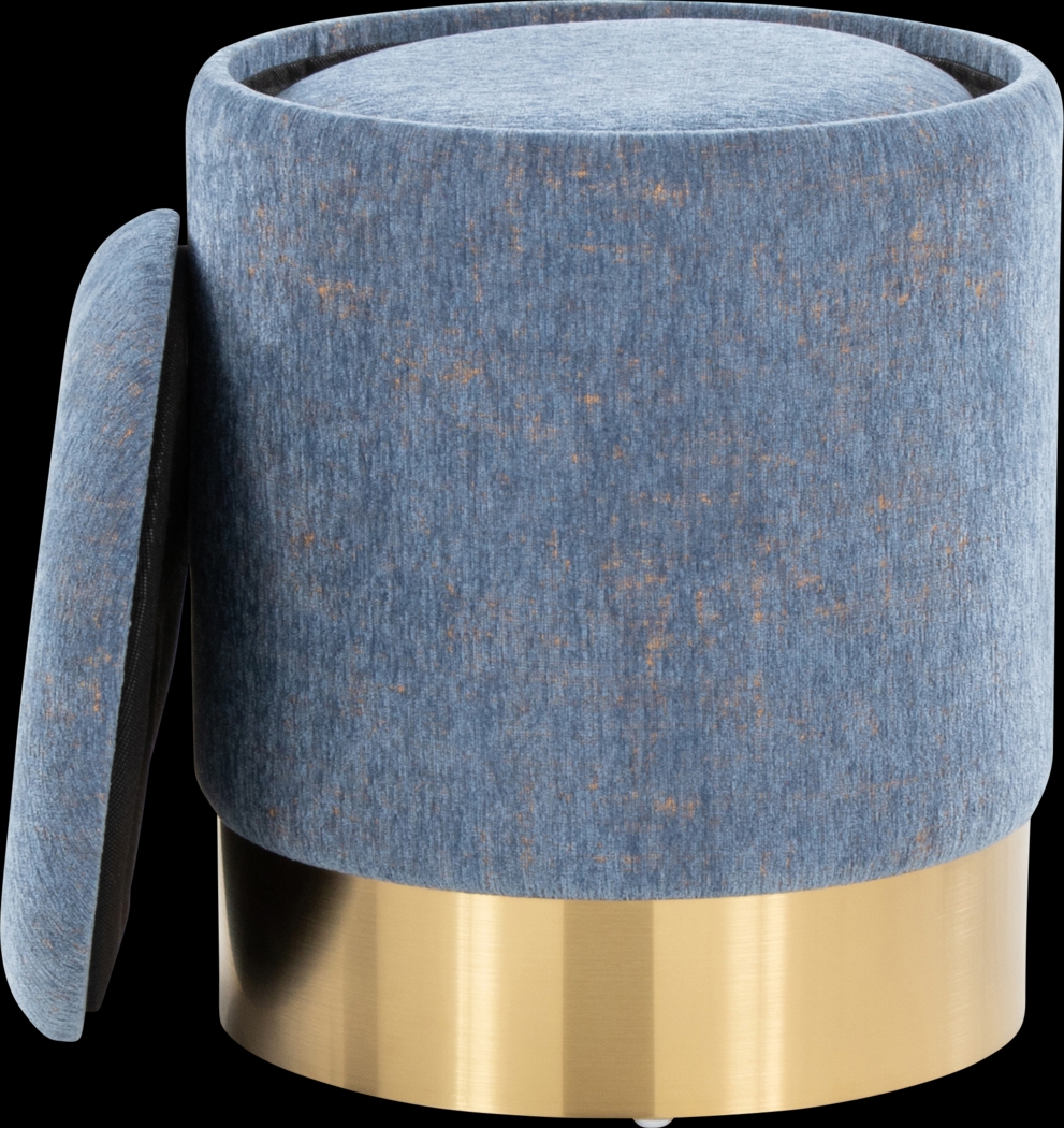 Pearlie Blue Ottoman, Set of 2 - Thumbnail - Image 8