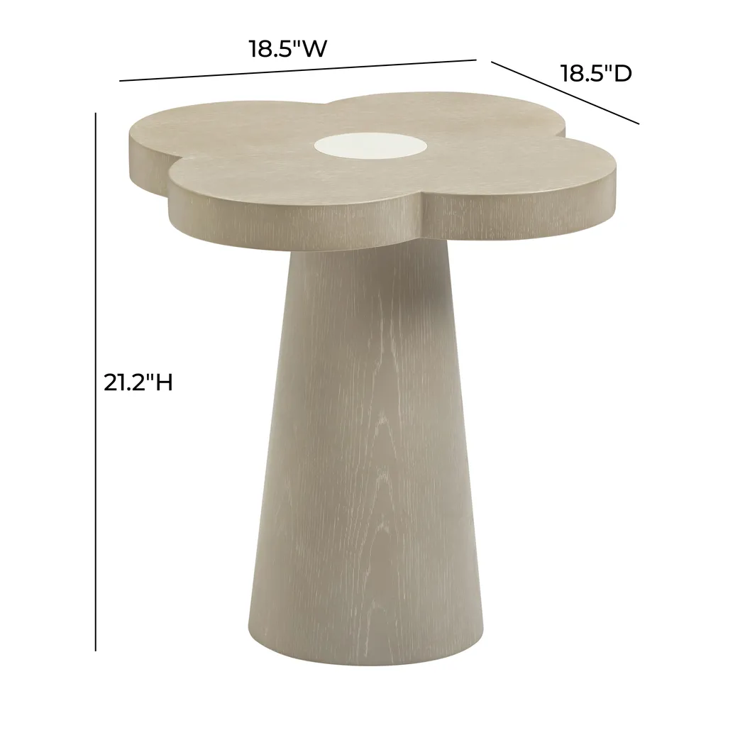 Pearlpon Brown End Table - Thumbnail - Image 4