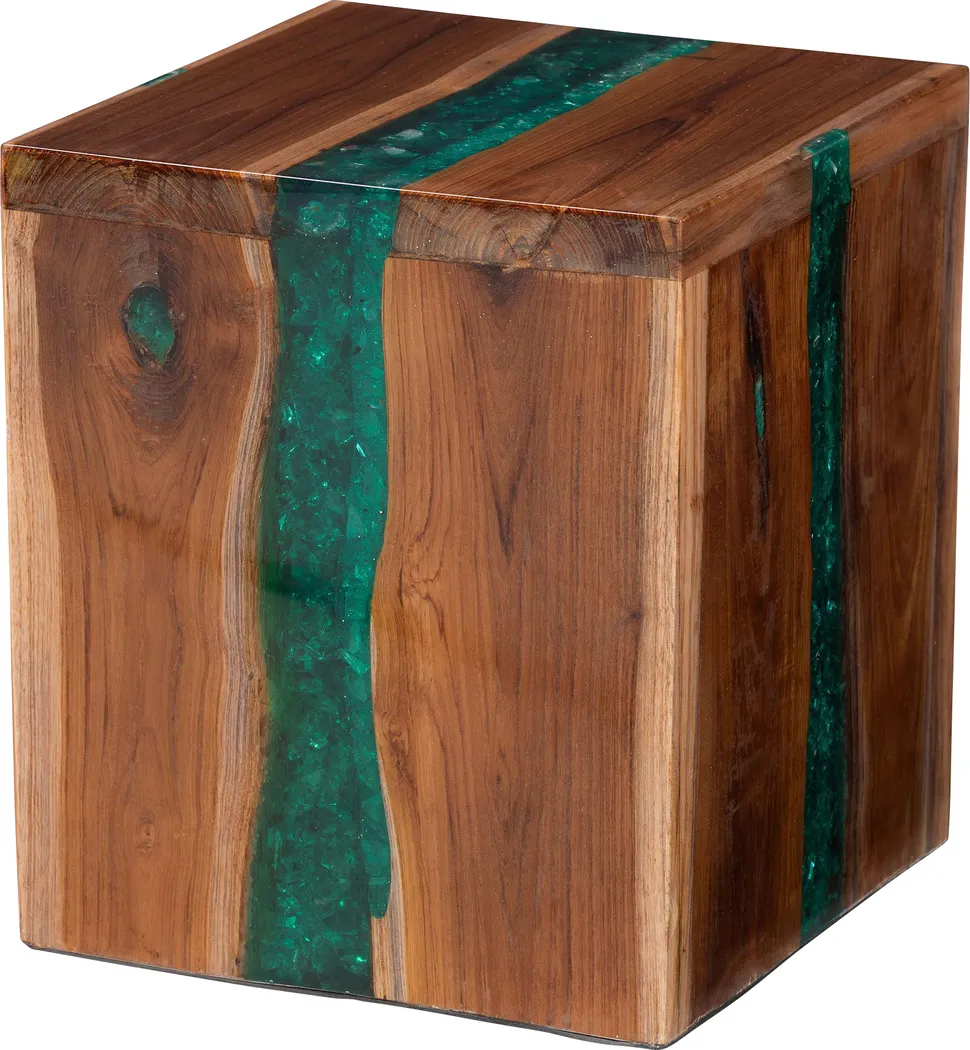 Pearlstone Brown Square End Table - Thumbnail - Image 1