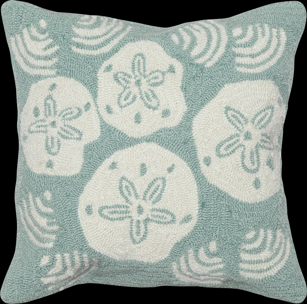 Pearlway Aqua Indoor/Outdoor Accent Pillow - Thumbnail - Image 1