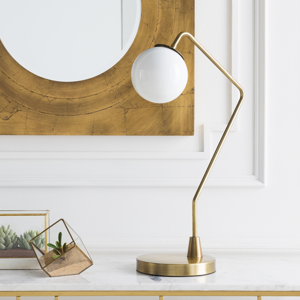 Pearsall Hollow Gold Lamp - Thumbnail - Image 2