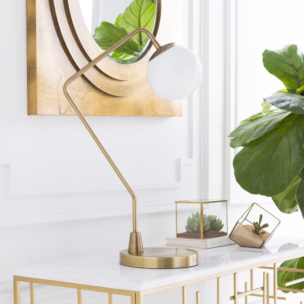 Pearsall Hollow Gold Lamp - Thumbnail - Image 5