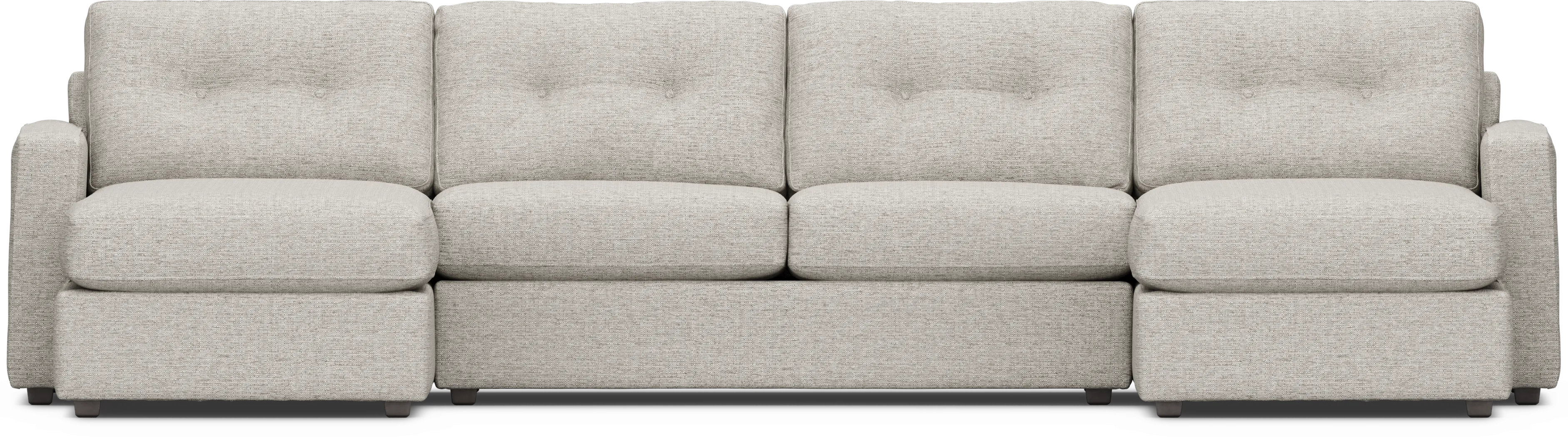 Pebble 3 Pc ModularOne Gel Foam Sleeper - Thumbnail - Image 4