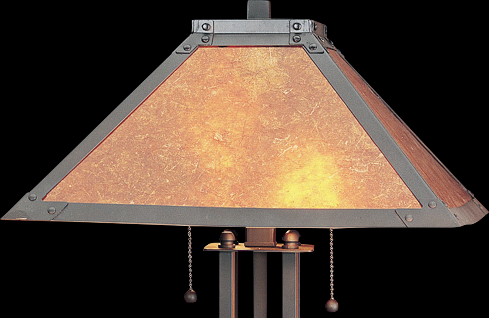 Pebble Glen Way Rust Lamp - Thumbnail - Image 2