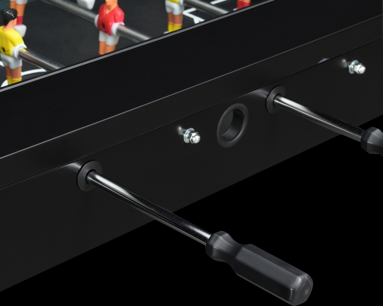 Peekskill Black Foosball Gaming Table - Thumbnail - Image 8