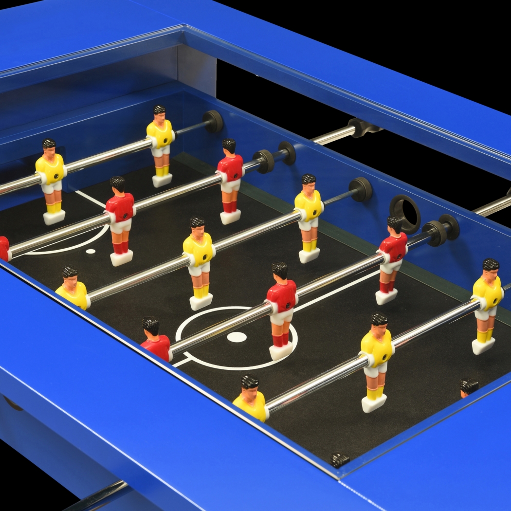 Peekskill Blue Foosball Gaming Table - Thumbnail - Image 7