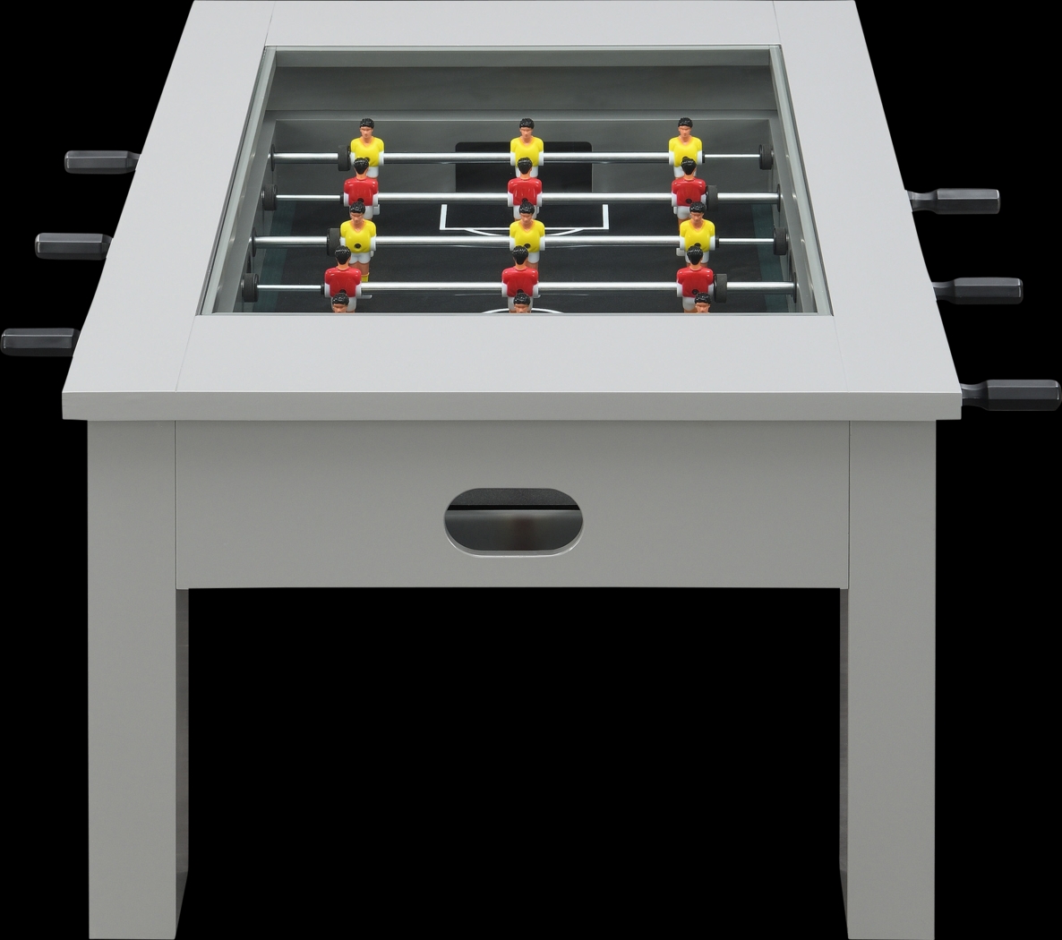 Peekskill Gray Foosball Gaming Table - Thumbnail - Image 4
