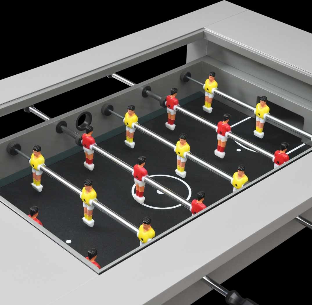 Peekskill Gray Foosball Gaming Table - Thumbnail - Image 6