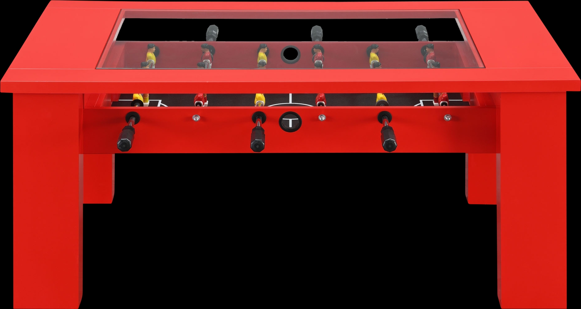 Peekskill Red Foosball Gaming Table - Thumbnail - Image 12