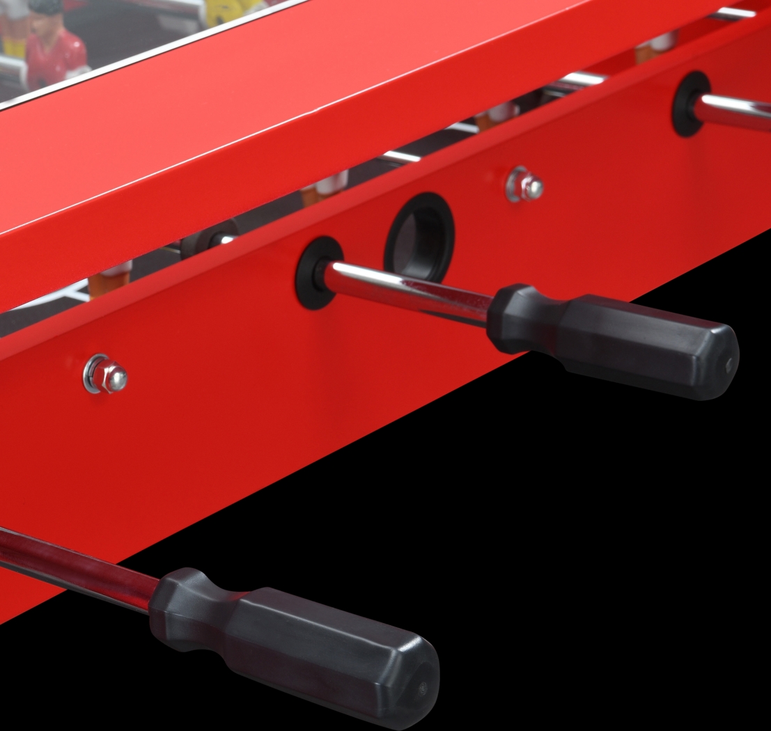 Peekskill Red Foosball Gaming Table - Thumbnail - Image 6