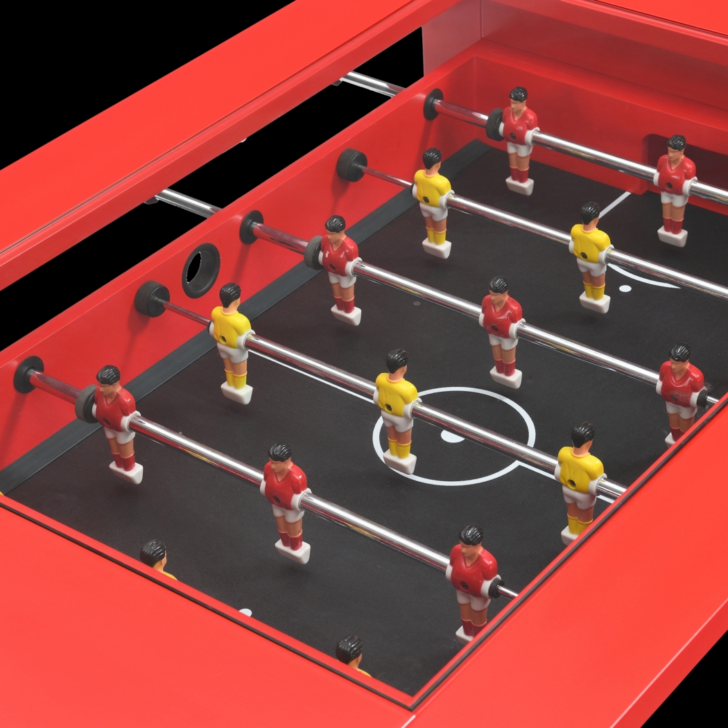 Peekskill Red Foosball Gaming Table - Thumbnail - Image 9