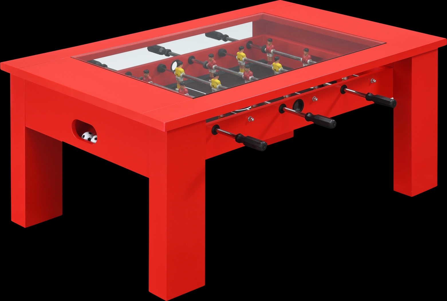 Peekskill Red Foosball Gaming Table - Thumbnail - Image 1